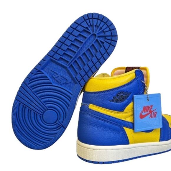 Nike Women's Modern Varsity Corn Game-YELLOW/ROYAL BLUE-7.5-NNTNB-S246 - Picture 5 of 5